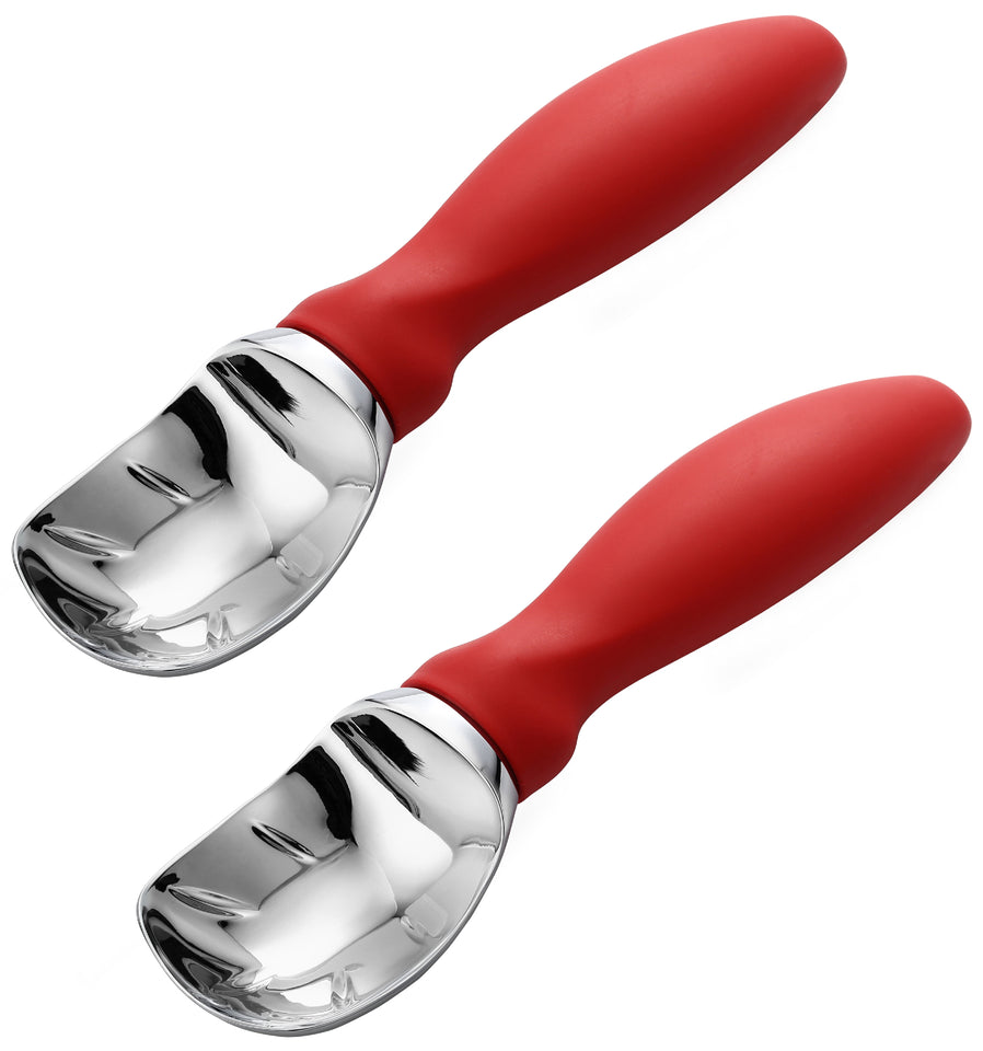 Cook With Color Stainless Steel Cookie Scoop with Silicone Handles