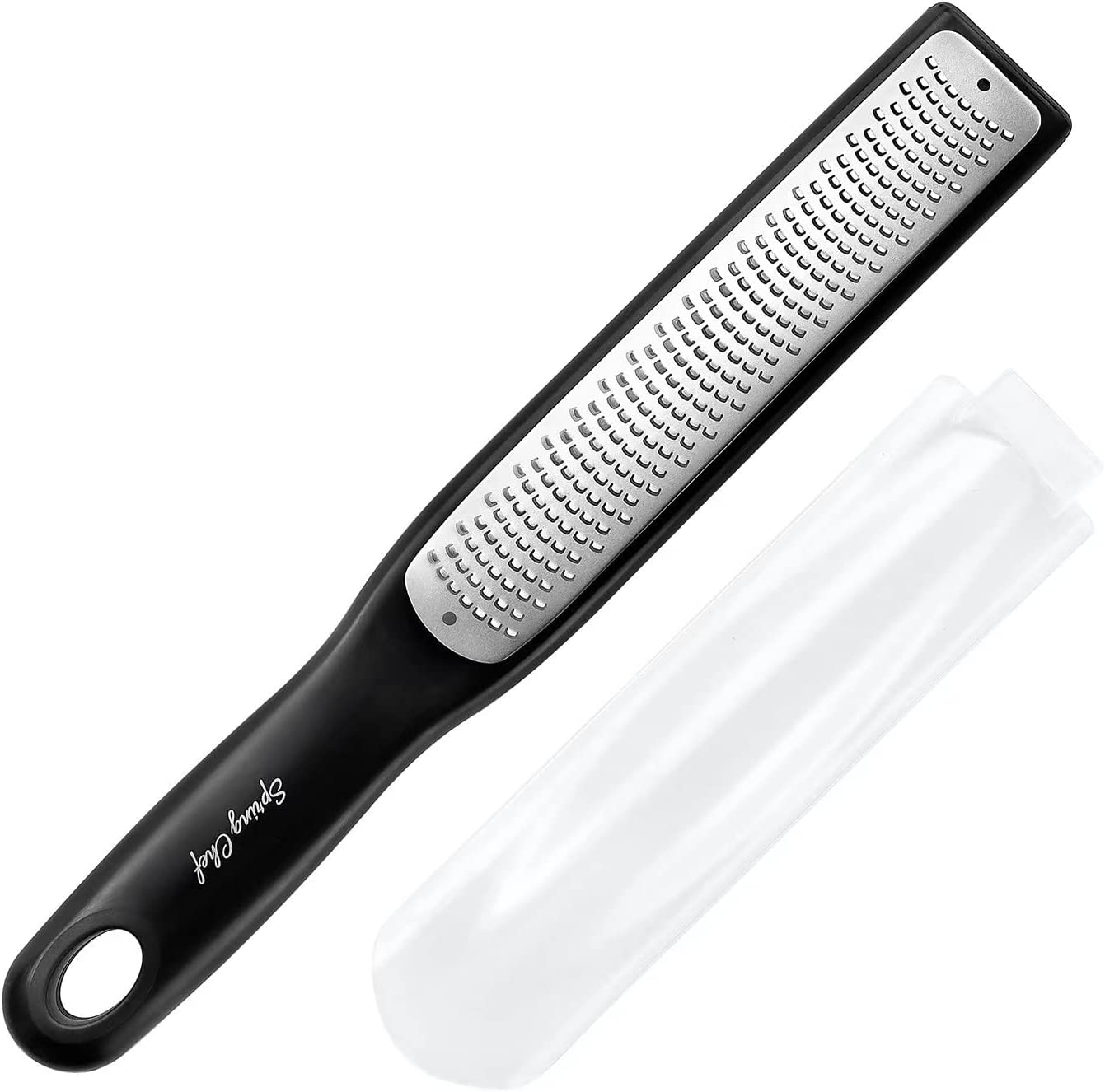 Catch Maik 304 Stainless Steel Zester Grater Kitchen Tool For Fruits &  Vegetables - Cheese,Lemon, Ginger, Garlic & Citrus Zester With Sharp  Stainless Steel Blade + Protective Cover & Cleaning Brush on