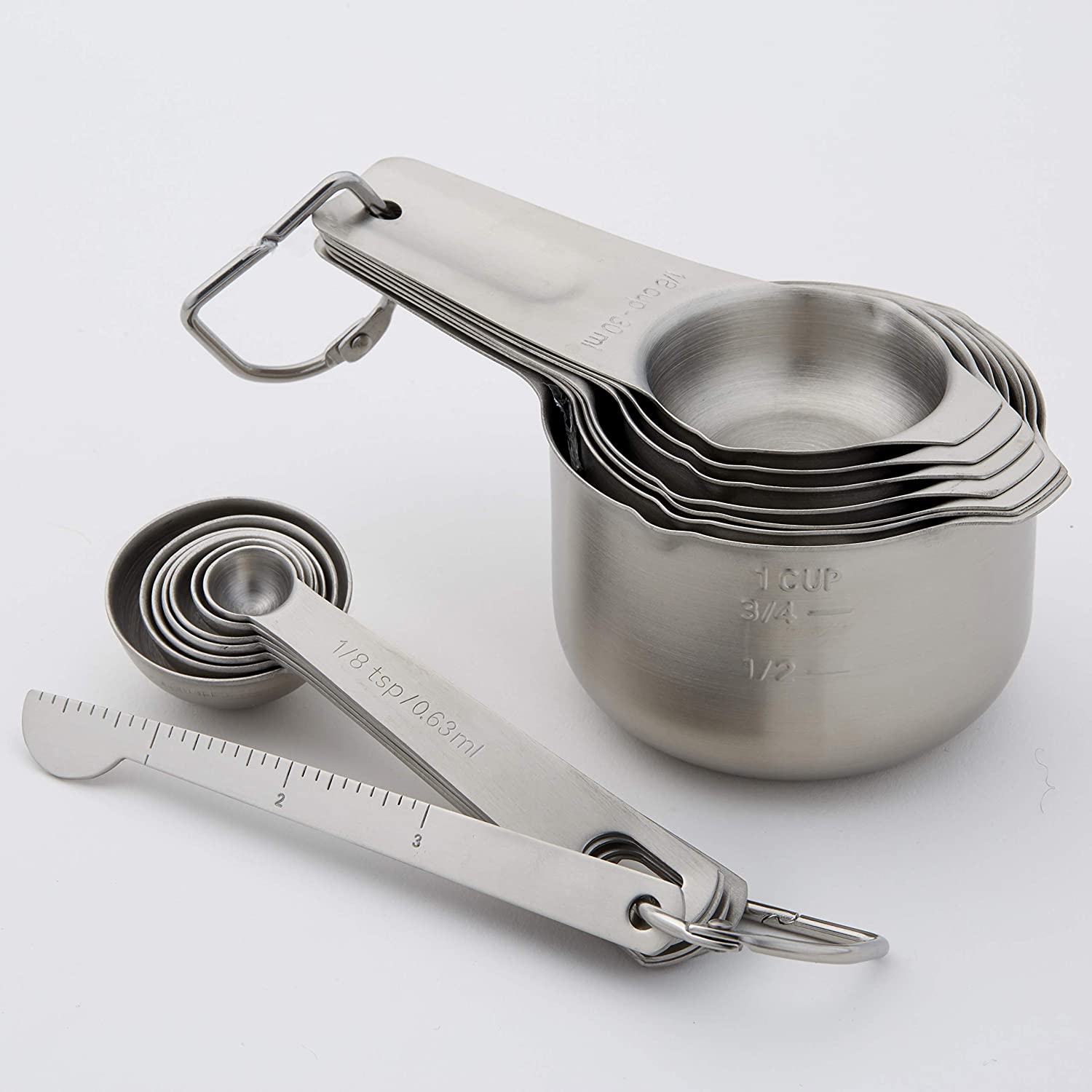 Phantom Chef Nested Measuring Cups & Measuring Spoons Set (9 Pieces Se —  CHIMIYA