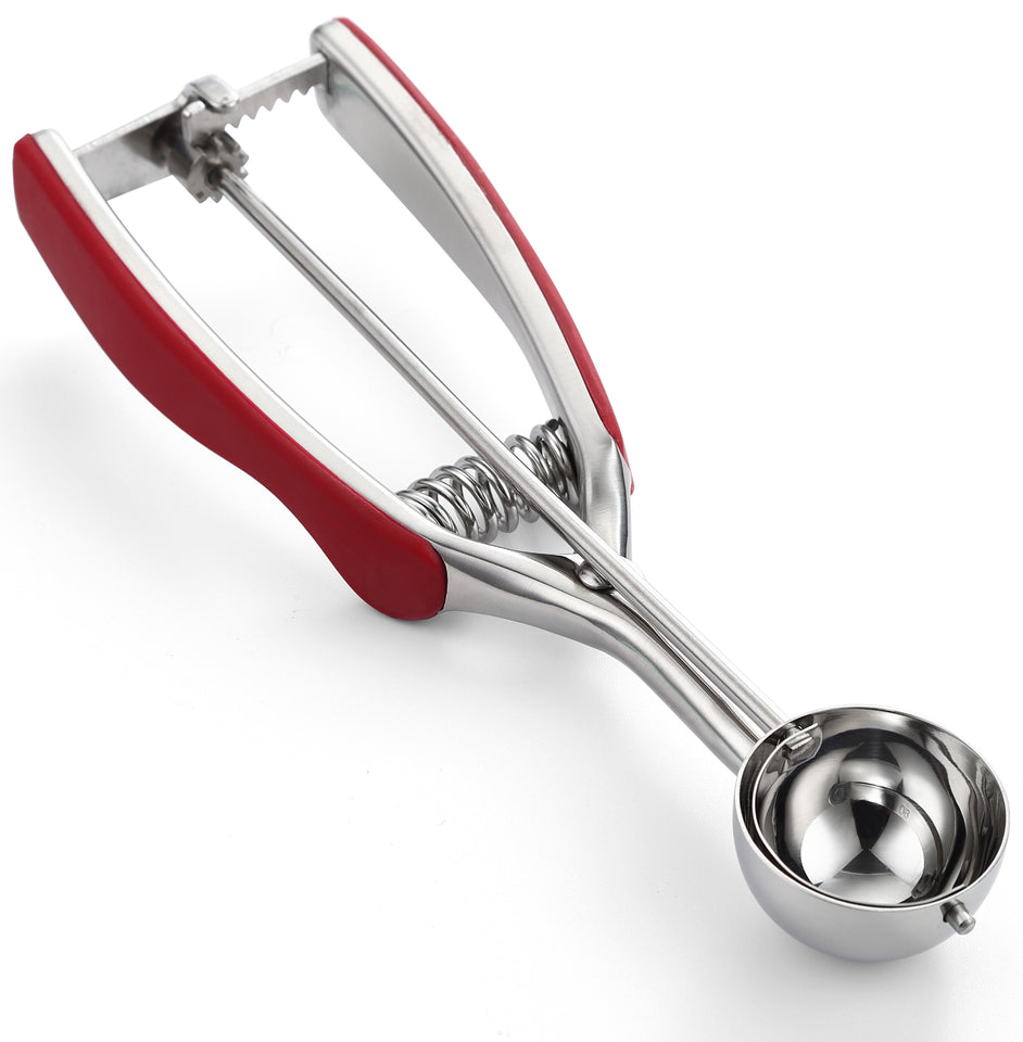 18/8 Stainless Steel Cookie Scoop for Baking - Medium Size - Durable Cookie  Dough Scooper 1.5 Tablespoon