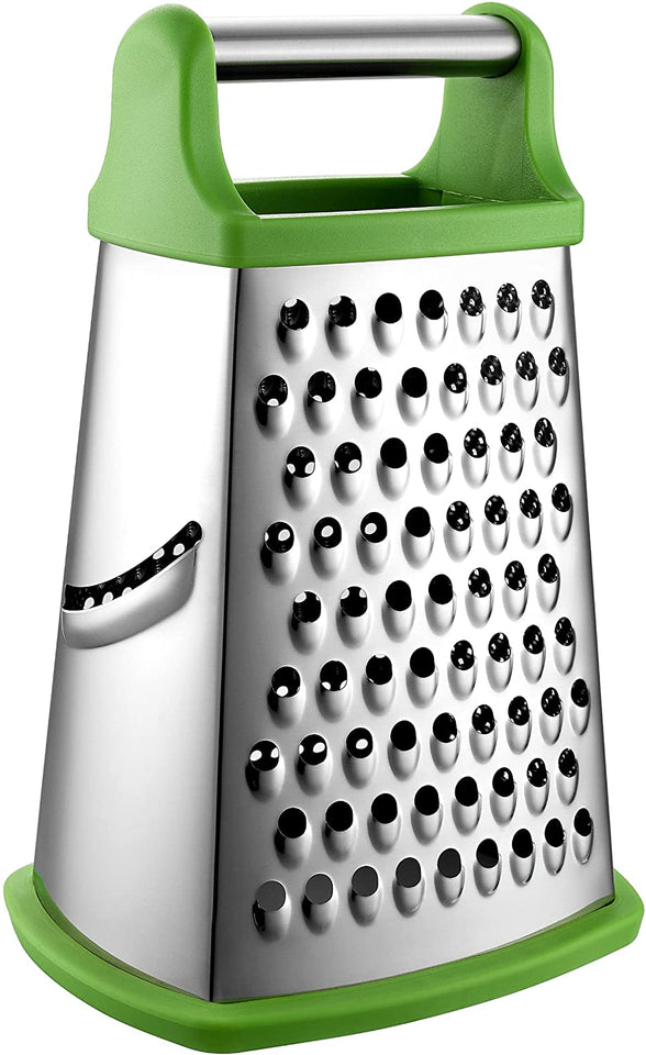 Cheese Grater Stainless Steel Kitchen 4-Sided Box Type Vegetable
